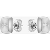 BOSS Yann Stainless-Steel Logo Square Stud Earrings 1580473