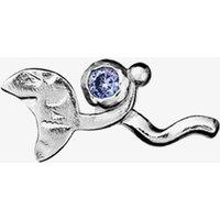 Maanesten Lucina Silver Crescent Moon Single Stud Earring 9836C