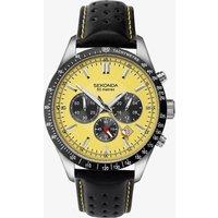 Sekonda Sports Velocity Yellow Dial Chronograph Watch 1395