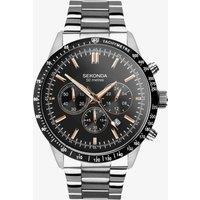 Sekonda Velocity Chronograph Black Dial Bracelet Watch 30023