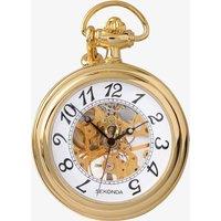 Sekonda Classic Gold Plated Skeleton Pocket Watch 1110