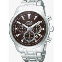 Lorus Mens Chronograph Stainless Steel Bracelet Watch RT359AX9