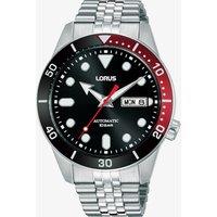 Lorus Mens Black Dial Bracelet Watch RL447AX9