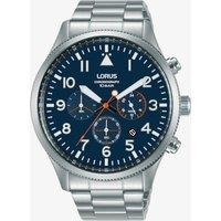 Lorus Mens Navy Dial Chronograph Watch RT365JX9