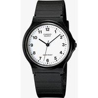 Casio CASIO Collection Men Black Plastic Strap Watch MQ-24-7BLL