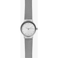 Skagen Ladies Freja Silver Dial Mesh Bracelet Watch SKW2715