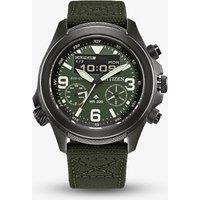 Citizen Promaster Eco Drive Combination Green Watch JV1005-02W