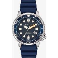 Citizen Mens Promaster Diver Blue Rubber Strap Watch BN0151-09L