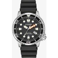 Citizen Mens Promaster Diver Black Rubber Strap Watch BN0150-28E