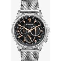 Citizen Mens Calendrier Mesh Bracelet Watch BU2020-70E