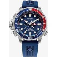 Citizen Mens Promaster Aqualand Diver Blue Rubber Strap Watch BN2038-01L