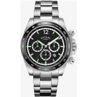 Rotary Mens Henley Chronograph Black Dial Watch GB05440/04