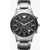 Emporio Armani Classic Mens Silver Chronograph Watch AR2434