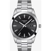 Tissot Mens Gentleman Black Dial Bracelet Watch T127.410.11.051.00