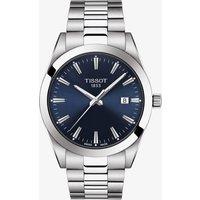 Tissot Mens Classic Gentleman Navy Dial Bracelet Watch T127.410.11.041.00