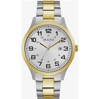 Bulova Mens Dress Two Tone Bracelet Watch 98B304