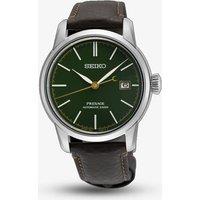 Seiko Mens Presage Natural Green Urushi Lacquer Watch SPB407J1