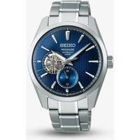 Seiko Mens Presage AO Sharp-Edged Open Heart Watch SPB417J1