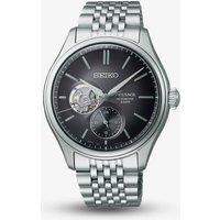 Seiko Mens Presage Sumu-Iro Open Heart Watch SPB471J1