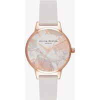 Olivia Burton Abstract Florals Blush & Rose Gold Tone Watch OB16VM12