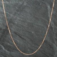 Pre-Owned 9ct Yellow Gold 18 Inch Box Chain 41011052