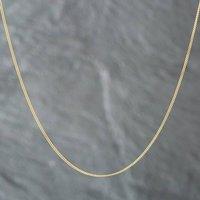 Pre-Owned 9ct Yellow Gold 18 Inch Curb Chain 41011077