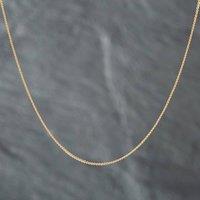 Pre-Owned 9ct Yellow Gold 18 Inch Curb Chain 41011078