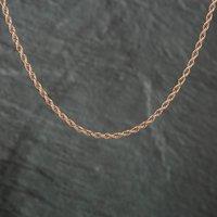 Pre-Owned 9ct Yellow Gold 16 Inch Rope Chain 41021141