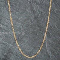 Pre-Owned 9ct Yellow Gold 15 Inch Rope Chain 41021177