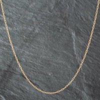 Pre-Owned 9ct Yellow Gold 20 Inch Prince Of Wales Chain 41021179