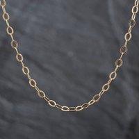 Pre-Owned 9ct Yellow Gold 20 Inch Trace Chain 41021209