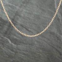 Pre-Owned 9ct Yellow Gold 20 Inch Trace Chain 41021237