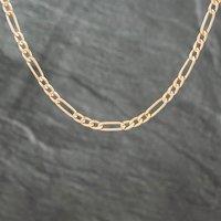 Pre-Owned 9ct Yellow Gold 20 Inch Figaro Chain 41021239