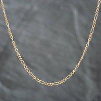 Pre-Owned 9ct Yellow Gold 18 Inch Figaro Chain 41021241