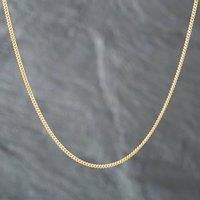 Pre-Owned 9ct Yellow Gold 18 Inch Curb Chain 41021267