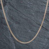 Pre-Owned 9ct Yellow Gold 16 Inch Curb Necklace 4102237