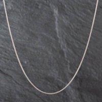 Pre-Owned 18ct White Gold 16 Inch Spiga Chain 4102256