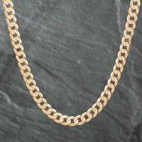 Pre-Owned 9ct Yellow Gold 21 Inch Curb Chain 41041151