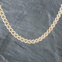 Pre-Owned 9ct Yellow Gold 18 Inch Curb Chain 41041174