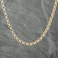 Pre-Owned 9ct Yellow Gold Round 18 Inch Belcher Chain 41041206