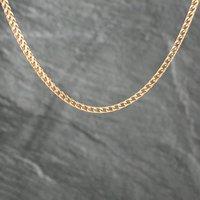 Pre-Owned 9ct Yellow Gold 18 Inch Foxtail Chain 41041232