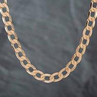 Pre-Owned 9ct Yellow Gold 21 Inch Curb Chain 41041237