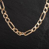 Pre-Owned 9ct Yellow Gold 22 Inch Figaro Chain 4104503