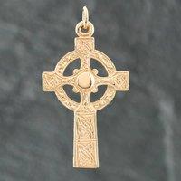 Pre-Owned 9ct Yellow Gold Celtic Cross Loose Pendant 41141062