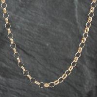 Pre-Owned 9ct Yellow Gold 19 Inch Belcher Chain 41161162