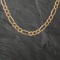 Pre-Owned 9ct Yellow Gold 19 Inch Figaro Chain 41161181