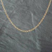 Pre-Owned 9ct Yellow Gold Round 17 Inch Belcher Chain 41161191