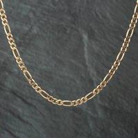 Pre-Owned 9ct Yellow Gold 18 Inch Figaro Chain 41161220