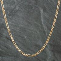 Pre-Owned 9ct Yellow Gold 18 Inch Figaro Chain 41161298