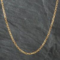 Pre-Owned 9ct Yellow Gold 20 Inch Trace Chain 41161299